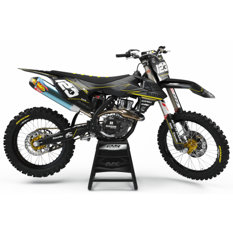 Kit déco Perso suzuki FACTORY NEKEN BLACK MATE MA31D