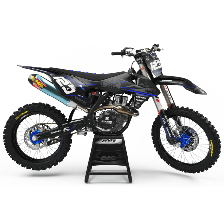 Kit déco Perso yamaha FACTORY NEKEN BLACK MATE MA31E