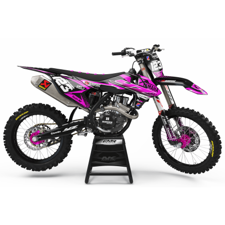 Kit déco Perso FACTORY yamaha ENERGY MA33E3 rose