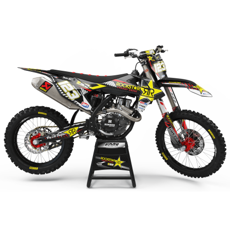 Kit deco Perso ROCKSTAR Édition Limitée MA19A rouge