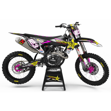 Kit deco Perso ROCKSTAR Édition Limitée MA19F rose