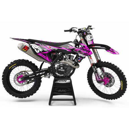 Kit déco Perso FACTORY Husqvarna ENERGY MA33I3 rose