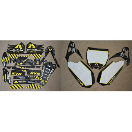 Kit Déco 450 YZF 10 11 12 13 14 (REFY9589)