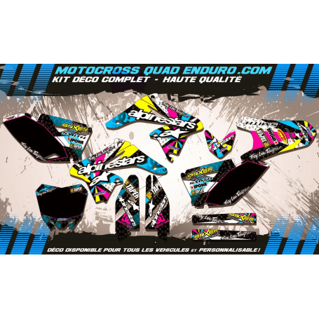 KIT DÉCO Perso 250 RMZ 10-17 ALPINESTARS MA4A