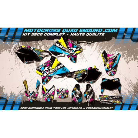 KIT DÉCO Perso DRZ 400 toutes années ALPINESTARS MA4A