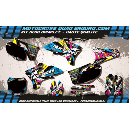 KIT DÉCO Perso 250 /450 YZF 03-05 ALPINESTARS MA4A