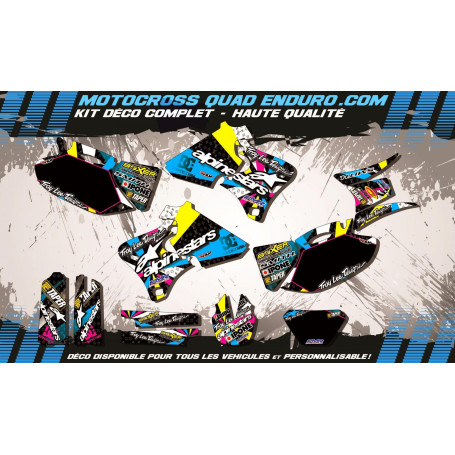 KIT DÉCO Perso 250-400-426 WRF 98-02 ALPINESTARS MA4A