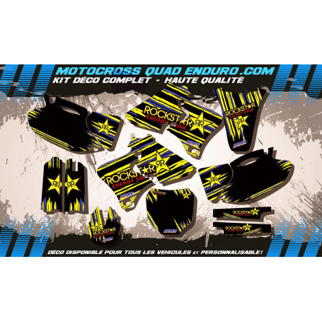 KIT DÉCO Perso 250-400-426 YZF 98-02 ROCKSTAR MA6D