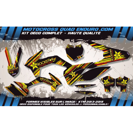 KIT DÉCO Perso EC 03-06 ROCKSTAR MA6A