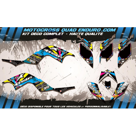 KIT DÉCO Perso 700 RAPTOR 06-12 ALPINESTARS MA4A