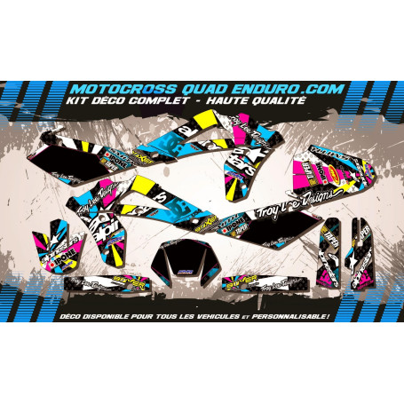KIT DÉCO Perso WR 125 à 300 05-07 ALPINESTARS MA4A