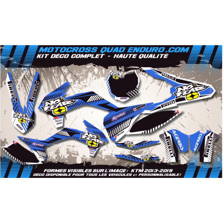 KIT DÉCO Perso TE 630 12-14 NO FEAR MA5E