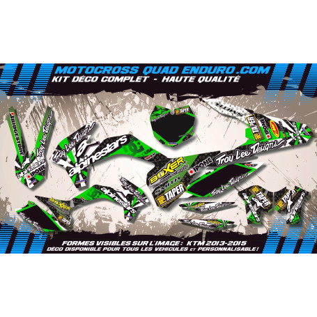 KIT DÉCO Perso 450 KXF 06-08 ALPINESTARS MA4B