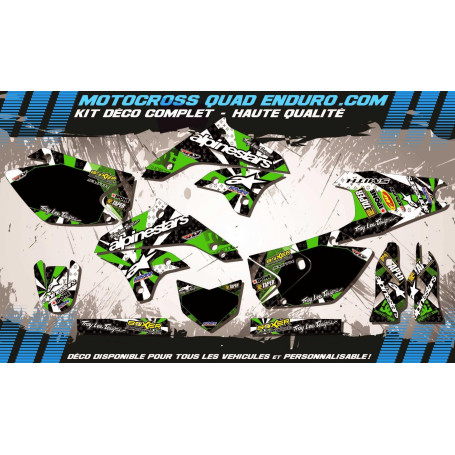 KIT DÉCO Perso 450 KLX 08-18 ALPINESTARS MA4B