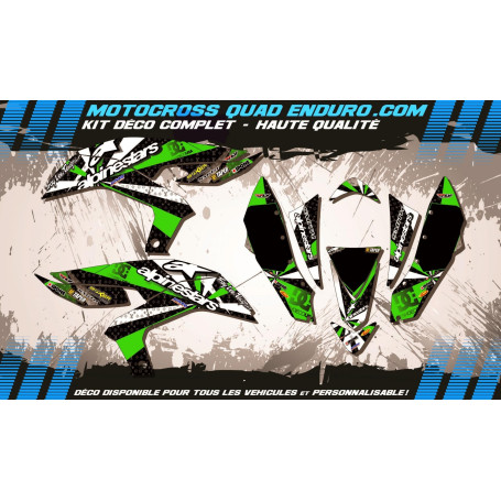 KIT DÉCO Perso 450 KFX 06-16 ALPINESTARS MA4B