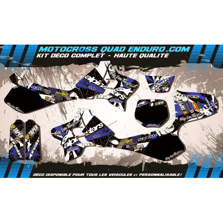 KIT DÉCO Perso 125-250 YZ 93-95 ALPINESTARS MA4D