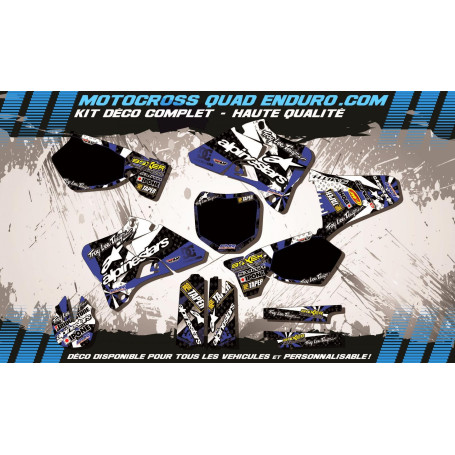 KIT DÉCO Perso 125-250 YZ 96-01 ALPINESTARS MA4D