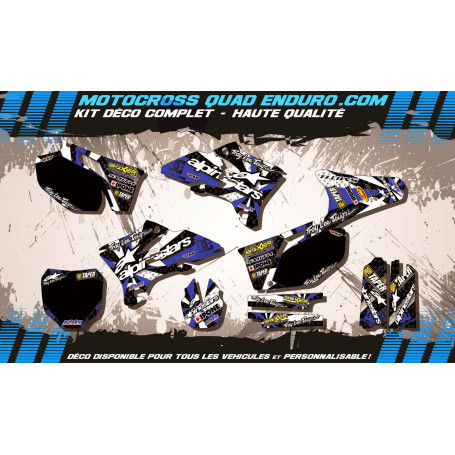 KIT DÉCO Perso 250 /450 YZF 03-05 ALPINESTARS MA4D