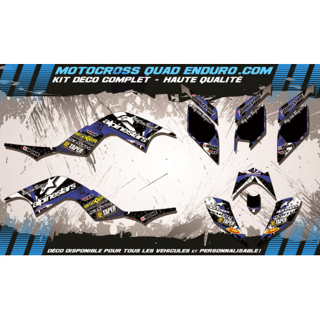 KIT DÉCO Perso 700 RAPTOR 06-12 ALPINESTARS MA4D