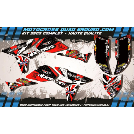 KIT DÉCO Perso 450 TRX 06-15 Quad ALPINESTARS MA4C