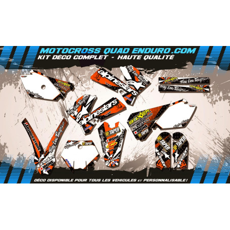 KIT DÉCO Perso 85 SX 06-12 ALPINESTARS MA4F