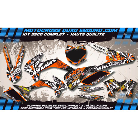 KIT DÉCO Perso SX-SXF 13-15 ALPINESTARS MA4F