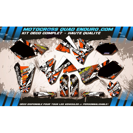 KIT DÉCO Perso EXC 98-03(sauf 450-525 2003) ALPINESTARS MA4F