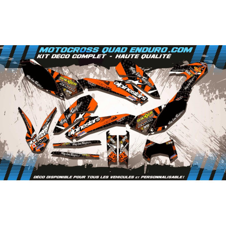 KIT DÉCO Perso SMC 690 08-12 ALPINESTARS MA4F