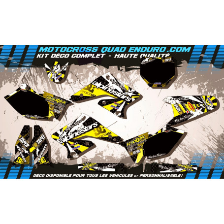 KIT DÉCO Perso 250 RMZ 04-06 ALPINESTARS MA4E