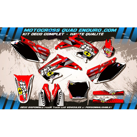 KIT DÉCO Perso 125-250 CR 02-07 NO FEAR MA5B