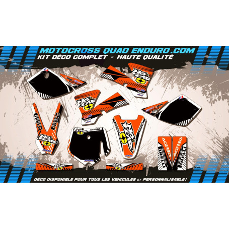 KIT DÉCO Perso 50 SX 02-08 NO FEAR MA5A
