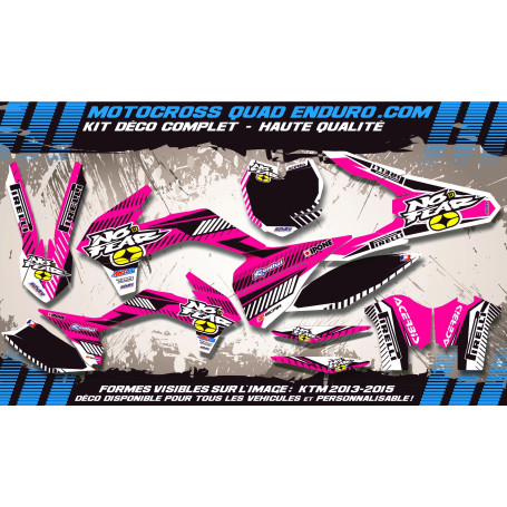 KIT DÉCO Perso 125 / 250 KX 99-02 NO FEAR MA5G