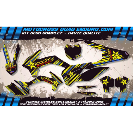 KIT DÉCO Perso HUSQVARNA CR 65 12-14 ROCKSTAR MA6D