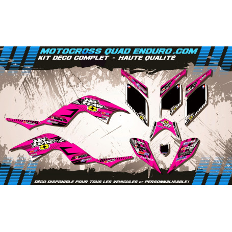KIT DÉCO Perso 700 RAPTOR 06-12 Quad NO FEAR MA5G