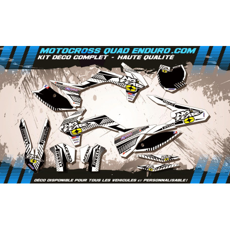 KIT DÉCO Perso SX-SXF 13-15 No Fear White MA5F