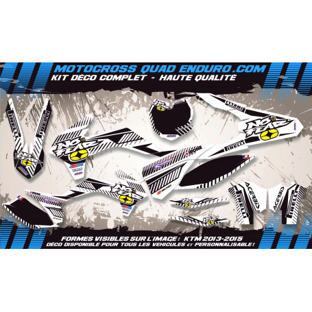 KIT DÉCO Perso EXC 05-07 NO FEAR MA5F