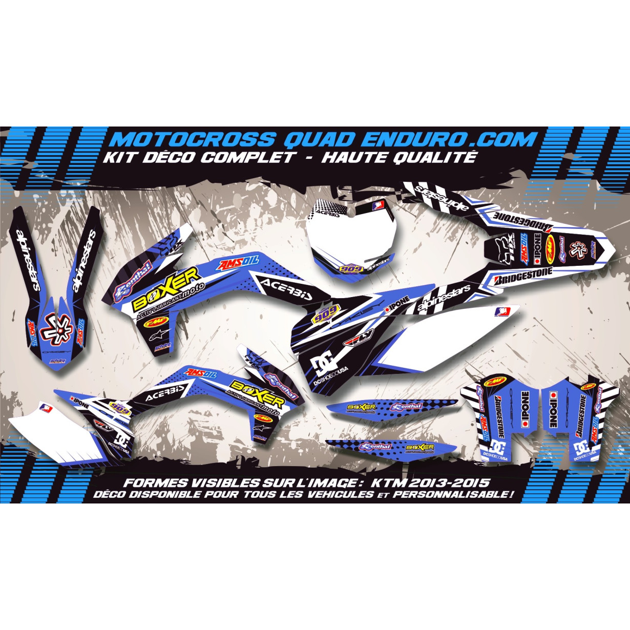 KIT DÉCO Perso 85 YZ 01-14 BOXER MA1E