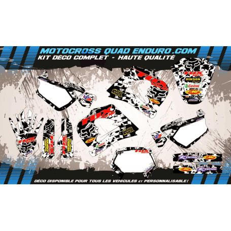 KIT DÉCO Perso HUSQVARNA CR 125-250 97-99 FOX MA9F