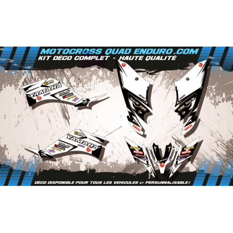 KIT DÉCO Perso 250 RAPTOR Quad Factory White Edition MA10EW