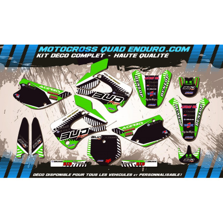 KIT DÉCO Perso 80 / 85 / 100 KX 94-13 BUD Racing MA12B