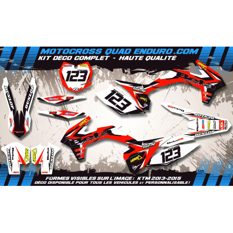 KIT DÉCO Perso RR 13-16 Factory Replica BETA MA10G (sauf 50cc)