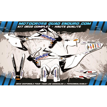 KIT DÉCO Perso EXC XC XCF 17-18 Fmr factory WT Edition MA13WT