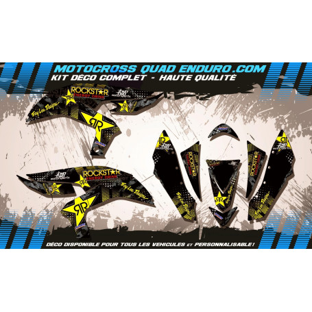 KIT DÉCO Perso 450 KFX 06-16 Quad ROCKSTAR Energy MA16B