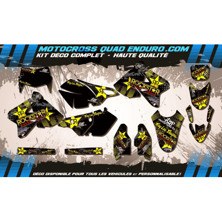 KIT DÉCO Perso DRZ 400 toutes années ROCKSTAR Energy MA16D