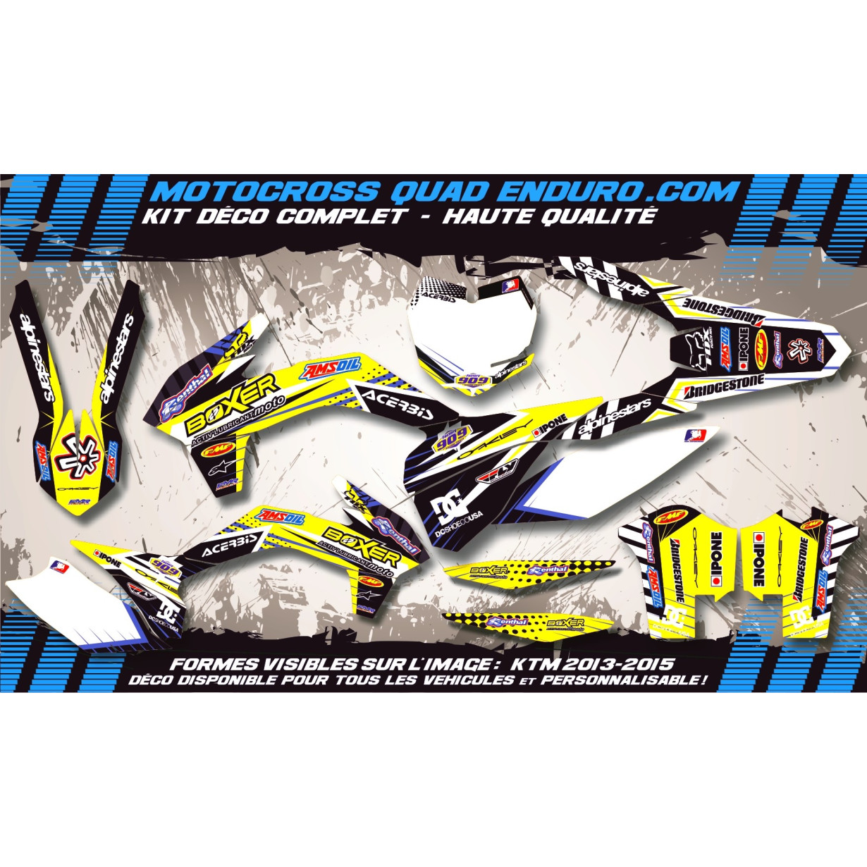 KIT DÉCO Perso 85 YZ 01-14 BOXER MA1D