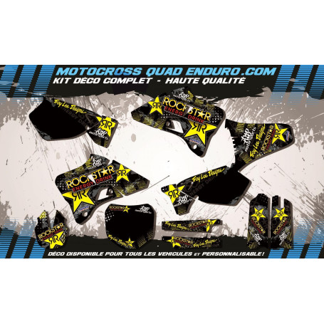 KIT DÉCO Perso 125-250 YZ 96-01 ROCKSTAR Energy MA16D