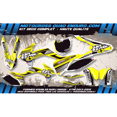 KIT DÉCO Perso 250 WR 08-17 NO FEAR MA5D