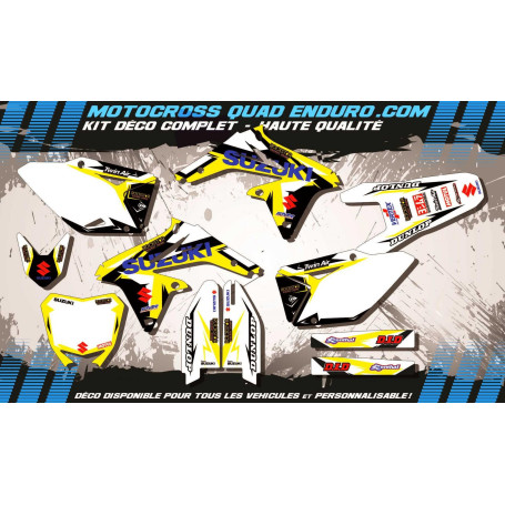 KIT DÉCO Perso 450 RMZ 08-17 Factory Replica SUZUKI MA10D