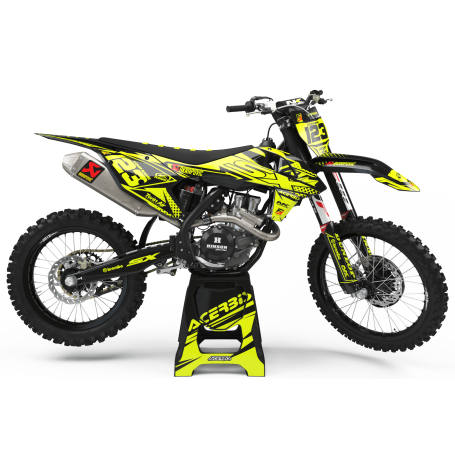 KIT DÉCO FLUO Perso KTM AKRAPOVIC
