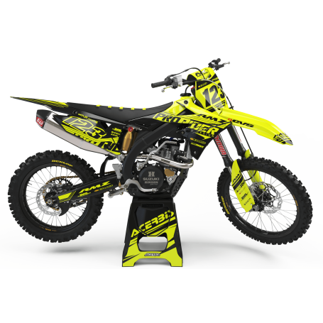 KIT DÉCO FLUO Perso SUZUKI PRO RIDER
